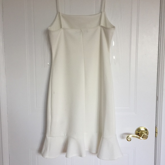 blue blush white dress - Picture 2 of 4